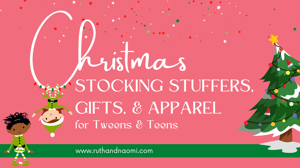 Christmas Stocking Stuffers, Gifts, & Apparel for Tweens & Teens