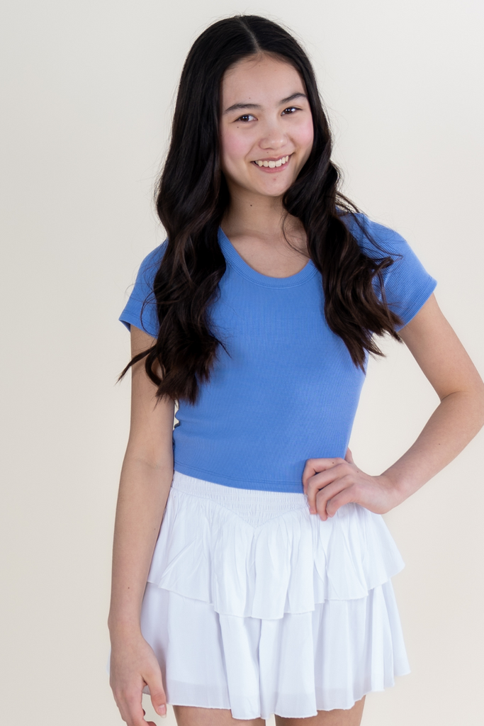 katie EASTER BUNNY frill skirt 白 Katerina Long Ruffle Skirt in Jaipur Floral – Buggy NYC
