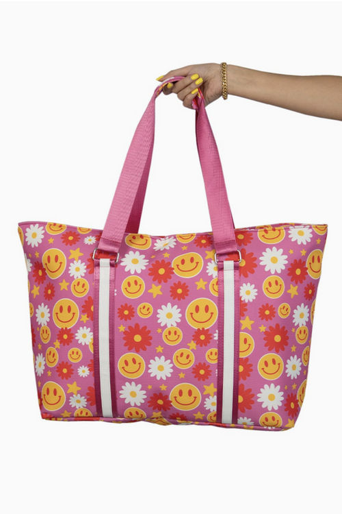 Happy Flower Tote Bag