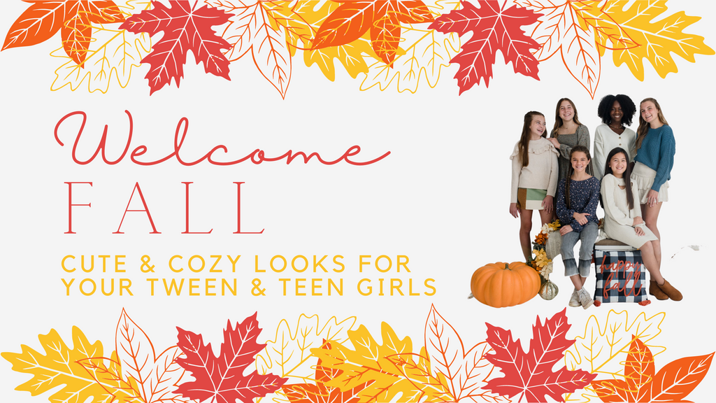 Welcome, Fall! Cute & Cozy Looks for Your Tweens & Teens