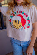 Peace Joy & Good Vibes Tee