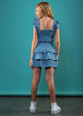 The Sophia Dress in Blue by Miss Behave