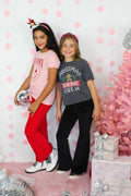 Velvety Soft Flared Pants by Paper Flower
