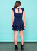 The Tracy Dress in Navy by Miss Behave