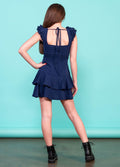 The Tracy Dress in Navy by Miss Behave