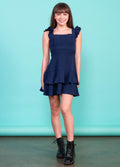 The Tracy Dress in Navy by Miss Behave