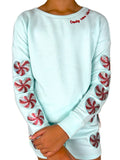 Candy Cane Cutie Sweatshirt by Paper Flower