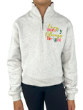 Very Merry Fully Embroidered Sweatshirt by Paper Flower
