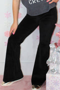Velvety Soft Flared Pants by Paper Flower
