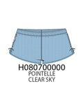 Clear Sky Side Bows Shorts by Paper Flower
