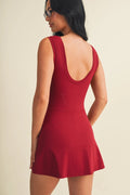 Christy Tie Front Wrap Dress
