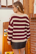 Mallory Pullover Knit Sweater