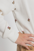 Ella Bear Polo Sweatshirt by Vintage Havana