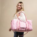 On-The-Go Quilted Weekender Bag in Oh So Fancy Pink