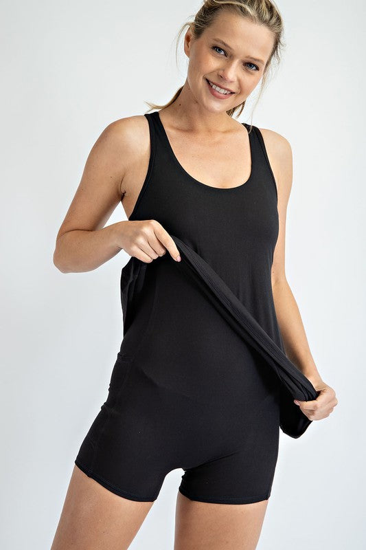 Chloe Active Romper Dress