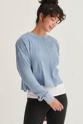 Libby Ribbed Long Sleeve Crop Sweater