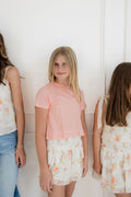 Katie J NYC Girls Bianca Skirt in Vintage Wildflower