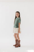 Katie J NYC Juniors Melody Skirt in Vintage Wildflower