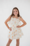 Katie J Girls Emerson Dress in Vintage Wildflower