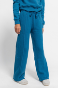 Wide Leg Raw Seamed Joggers by TENLY