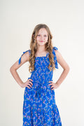 Juniors Sunny Tie Top in Foral Cascade by Katie J NYC