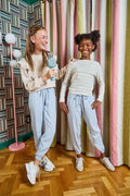 Jane Joggers in Light Blue by PLEAT