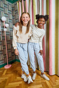 Jane Joggers in Light Blue by PLEAT