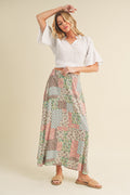 Bradyn Patchwork Maxi Skirt