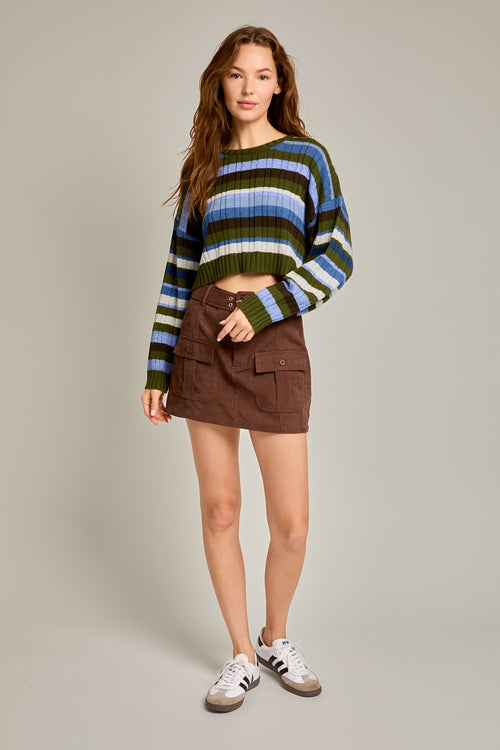 Jennifer Crop Sweater