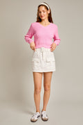 Hannah Knit Sweater Top