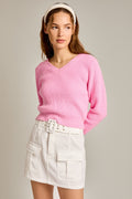 Hannah Knit Sweater Top