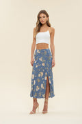 Lorrie Floral Midi Skirt