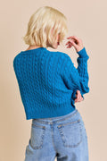 Sasha Cable Knit Sweater