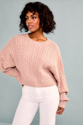 Sasha Cable Knit Sweater