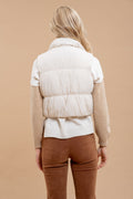 Parker Cropped Puffer Vest