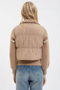 Parker Cropped Puffer Vest