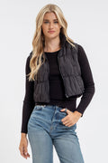 Parker Cropped Puffer Vest