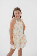 Katie J Girls Emerson Dress in Vintage Wildflower
