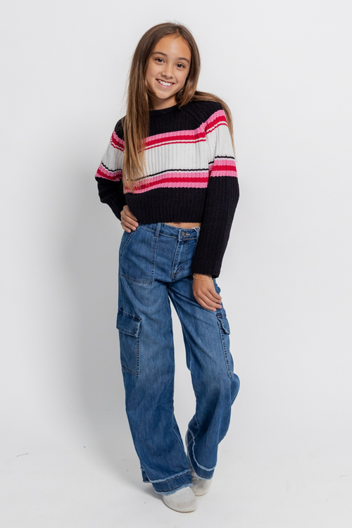 Cargo Pant in Medium Indigo by Tractr