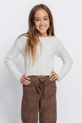 Londyn Cropped Cardi by TENLY