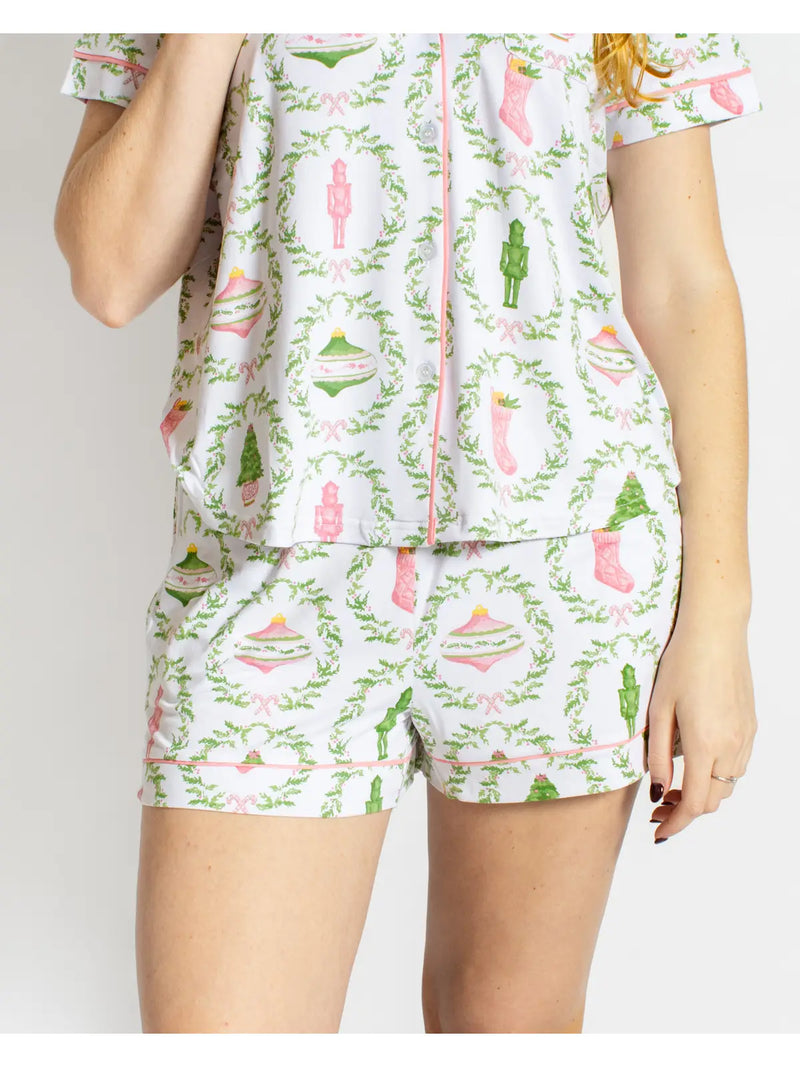 Nutcracker Trellis Sleep Shorts