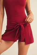 Christy Tie Front Wrap Dress