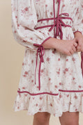 The Abby Flower Mini Dress