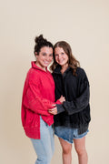 Snow Washed Long Sleeve Pullover