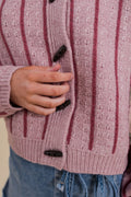 The Amber Striped Cardigan