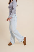 Nori Super Light Wash Wide Leg