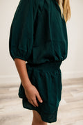 Rory Dress in Holiday Green by PLEAT