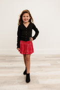 Queen of Sparkles Pleat Swing Shorts