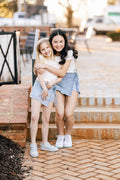Juniors Livi Tee in Cutesy Rose by Katie J NYC