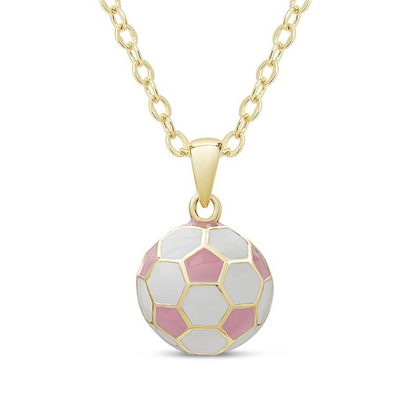 Soccer Ball Necklace by Lily Nily